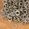 8mm punched rings for chainmail mixed with riveted rings