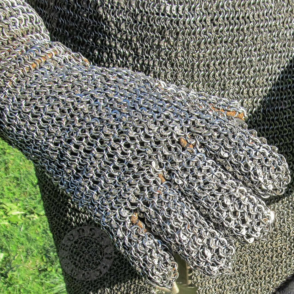 Chainmail Gloves with 6mm rings