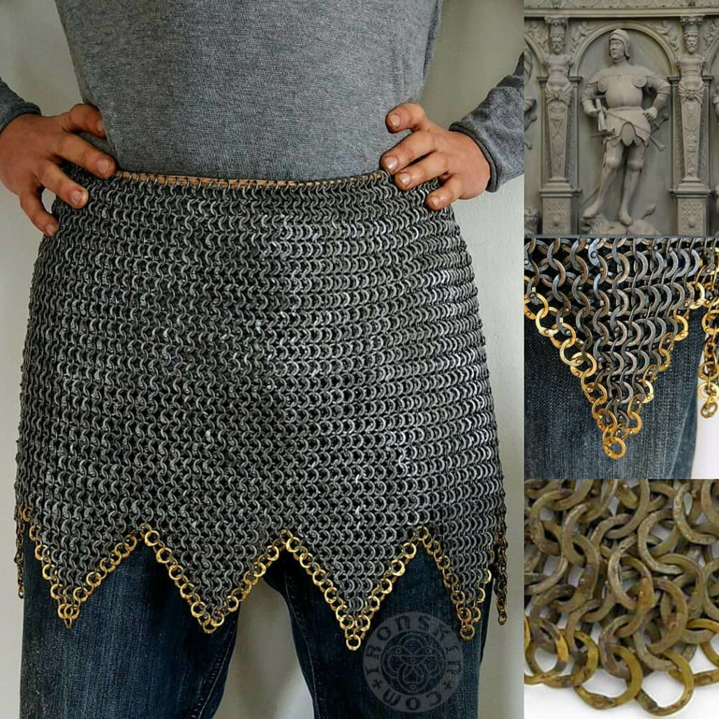 Chainmail skirt to be worn under Plate Armor