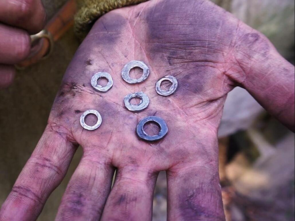Solid Drifted Chainmail Rings