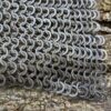 8mm Flat Riveted Solid Chainmail