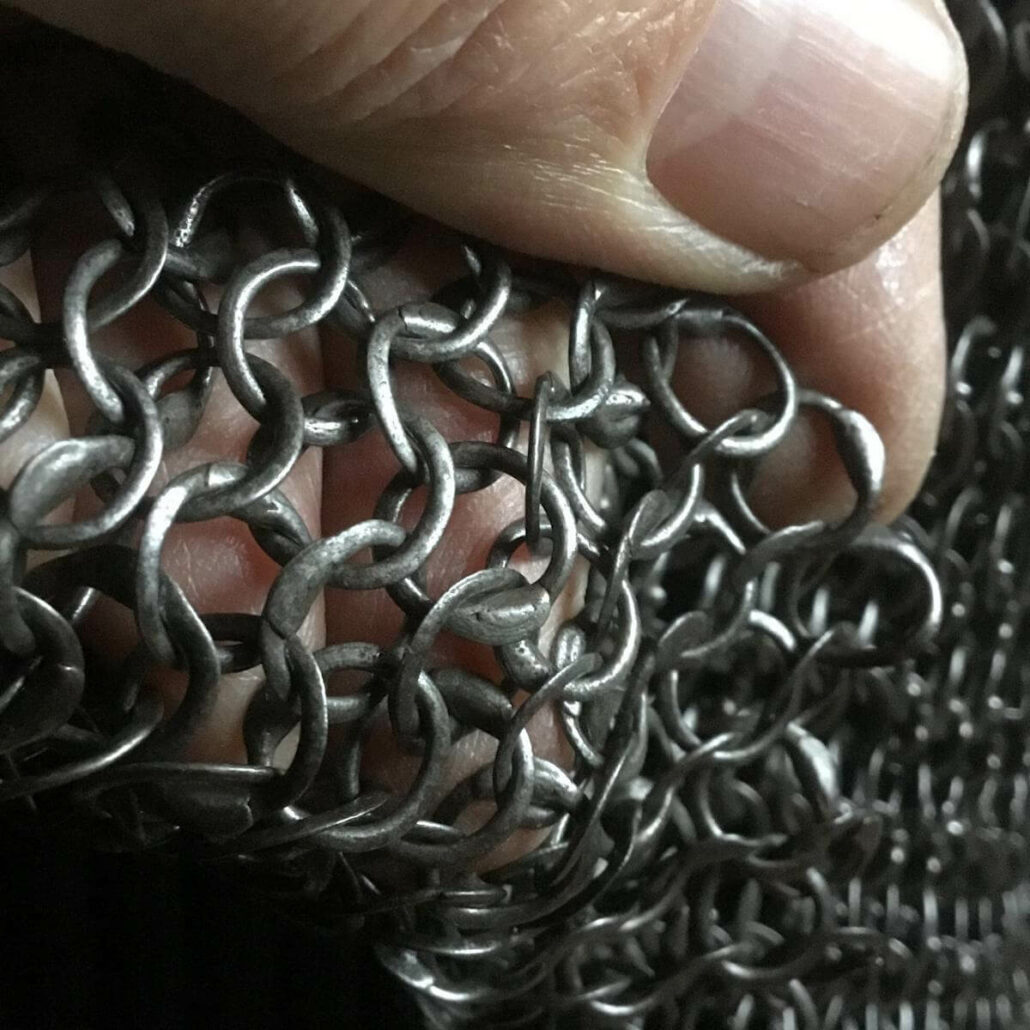 Sturdy chainmail rings from collectors piece